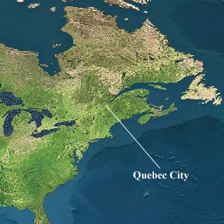 Quebec City Aerial View