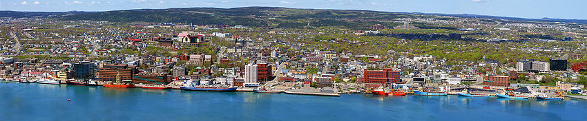 View of St. Johns, Newfoundland